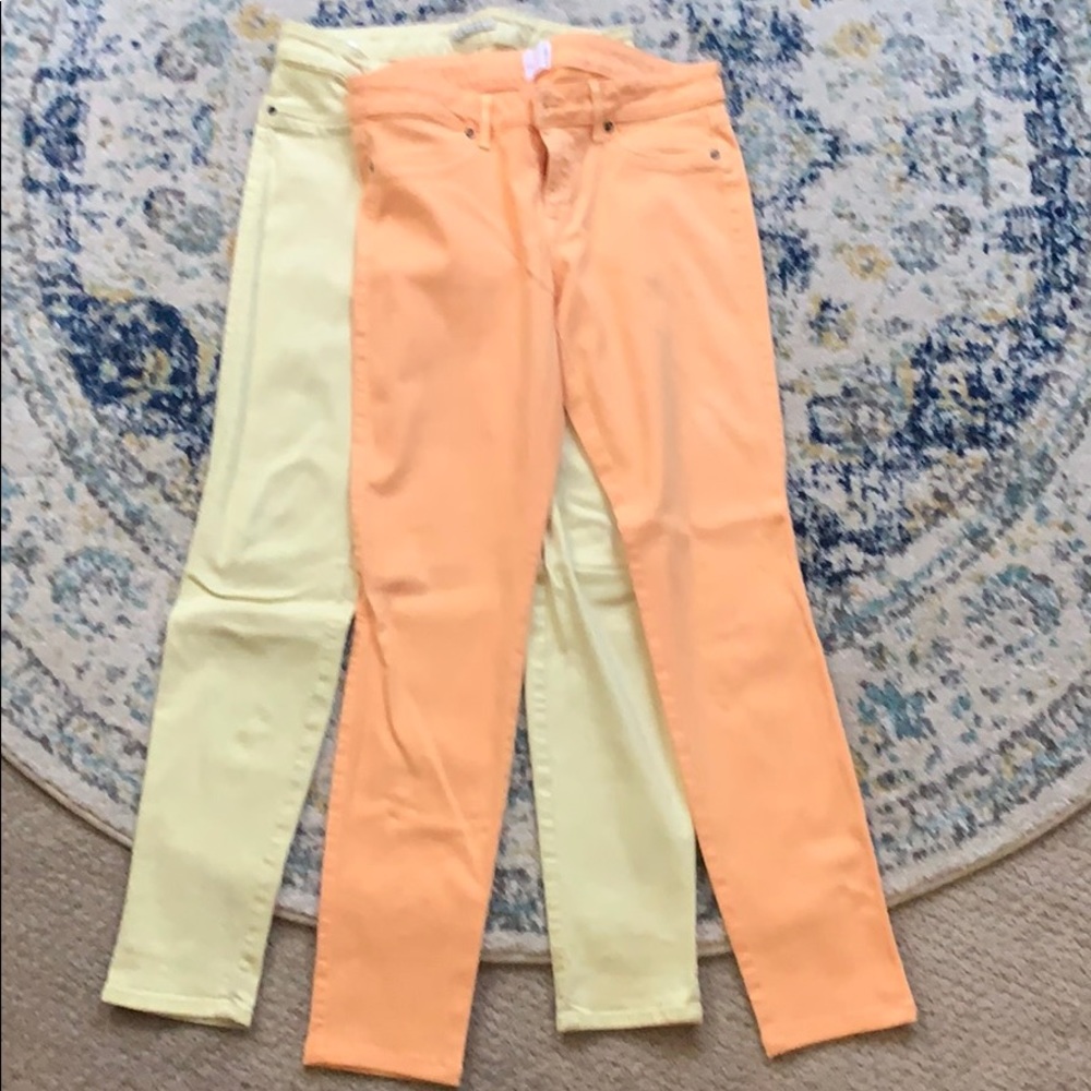 Rich & Skinny - Yellow and Orange pastel